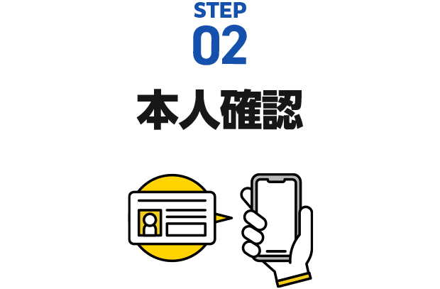 STEP2本人確認