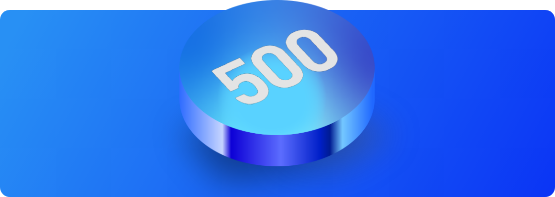 500円