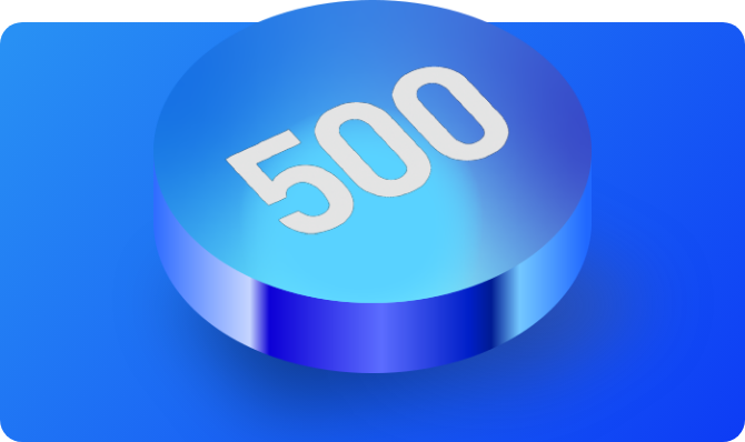 500円